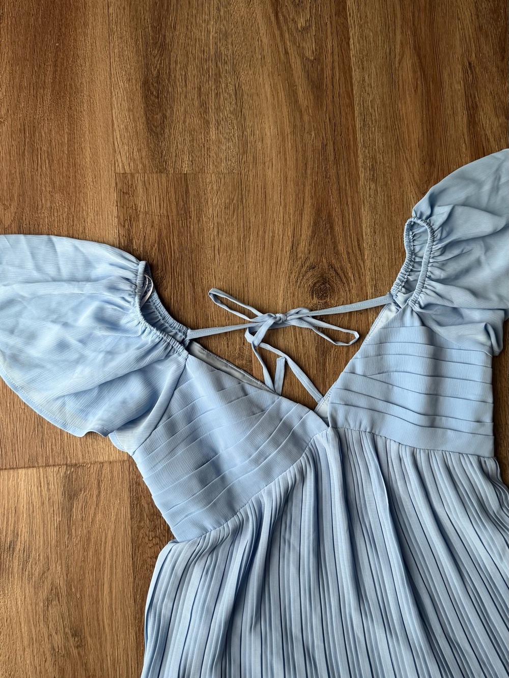 Lulus Baby Blue Dress - Picture 5 of 9